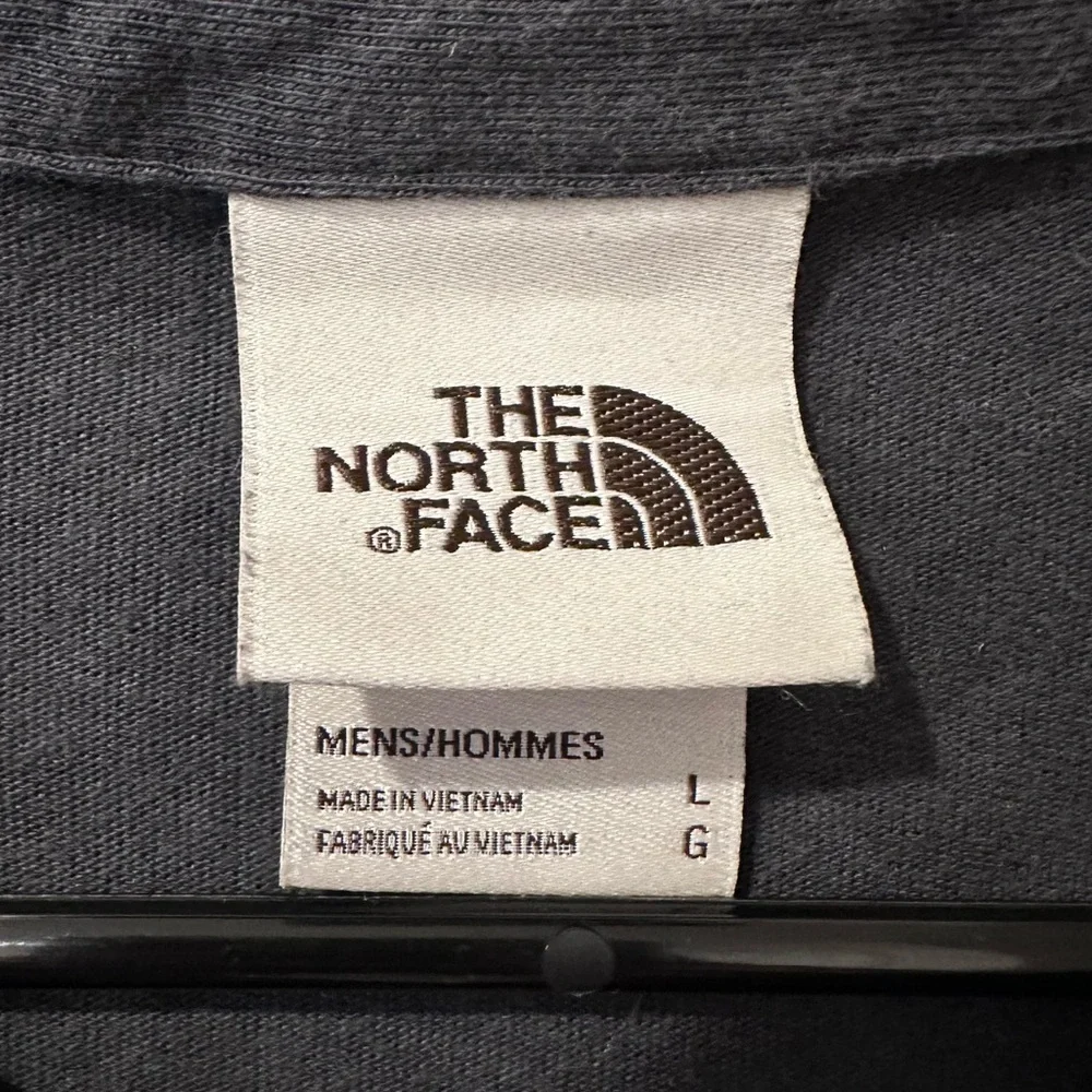 The north face mens black polo short sleeve shirt size large